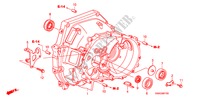 CAJA DE EMBRAGUE para Honda CIVIC 1.8 LSSP 4 Puertas 6 velocidades manual 2010