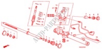 CAJA DE ENGRANAJE DE P.S.(HPS)(RH) para Honda CIVIC 1.8 EXI 4 Puertas 5 velocidades manual 2011