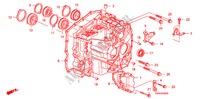 CAJA DE TRANSMISION para Honda CIVIC 1.8 LSSP 4 Puertas 5 velocidades automática 2011