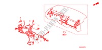 CONJUNTO DE ALAMBRES(LH)(2) para Honda CIVIC 1.6 VTI 4 Puertas 5 velocidades automática 2010