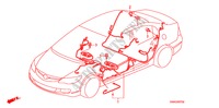 CONJUNTO DE ALAMBRES(LH)(3) para Honda CIVIC EXI 4 Puertas 5 velocidades automática 2011