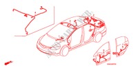 CONJUNTO DE ALAMBRES(LH)(4) para Honda CIVIC VTI 4 Puertas 5 velocidades automática 2010