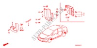 GUARDABARRO para Honda CIVIC 1.8 EXI 4 Puertas 5 velocidades automática 2011