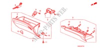 GUARNICION DE INSTRUMENTO(LADO DE PASAJERO)(RH) para Honda CIVIC 1.8 VXI 4 Puertas 5 velocidades manual 2011