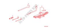 HERRAMIENTAS/GATO para Honda CIVIC 1.8 VXI 4 Puertas 5 velocidades manual 2011