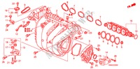 MULTIPLE DE ADMISION para Honda CIVIC 1.8 VXI 4 Puertas 5 velocidades manual 2010
