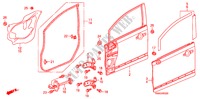 PANELES DE PUERTA DEL. para Honda CIVIC 1.8 VXI 4 Puertas 5 velocidades manual 2011