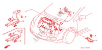 APOYO DE GRUPO DE CABLE DE MOTOR para Honda CIVIC HYBRID MX 4 Puertas automática completa 2011