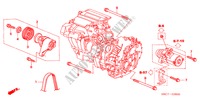 TENSIONADOR para Honda CIVIC HYBRID MX 4 Puertas automática completa 2011
