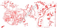INDICADOR NIVEL ACEITE/MAZO CABLES (LH) para Honda LEGEND LEGEND 4 Puertas 4 velocidades automática 1995