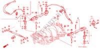 INYECTOR DE COMBUSTIBLE para Honda LEGEND LEGEND 4 Puertas 5 velocidades manual 1994