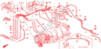 TUBERIA DE INSTALACION/TUBERIA(LH) para Honda LEGEND LEGEND 4 Puertas 5 velocidades manual 1995