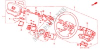 VOLANTE DE DIRECCION para Honda LEGEND LEGEND 4 Puertas 5 velocidades manual 1991