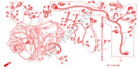 INDICADOR NIVEL ACEITE/MAZO CABLES (RH) para Honda LEGEND COUPE LEGEND 2 Puertas 4 velocidades automática 1995