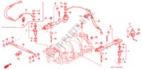 INYECTOR DE COMBUSTIBLE para Honda LEGEND COUPE LEGEND 2 Puertas 5 velocidades manual 1992