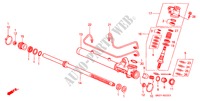 CAJA DE ENGRANAJE DE P.S.(PORTUGUES) para Honda CIVIC CRX ESI 2 Puertas 5 velocidades manual 1997