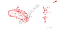 SENSOR DE VELOCIDAD para Honda CIVIC CRX ESI 2 Puertas 5 velocidades manual 1997