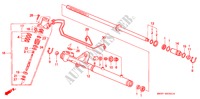 CAJA DE ENGRANAJE DE P.S.(RH) para Honda CIVIC VEI 3 Puertas 5 velocidades manual 1992
