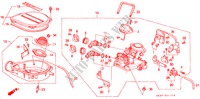 CUERPO MARIPOSA GASES(SOHC) para Honda CIVIC LSI 3 Puertas 5 velocidades manual 1995