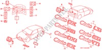 EMBLEMA para Honda CIVIC LSI 3 Puertas 5 velocidades manual 1995
