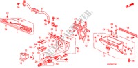 GUARNICION DE INSTRUMENTO(LH)(1) para Honda CIVIC LSI 3 Puertas 5 velocidades manual 1995