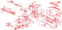 GUARNICION DE INSTRUMENTO(LH)(2) para Honda CIVIC VTI 3 Puertas 5 velocidades manual 1995