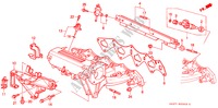 MULTIPLE DE ADMISION(PGM FI) (DOHC VTEC) para Honda CIVIC VTI 3 Puertas 5 velocidades manual 1995
