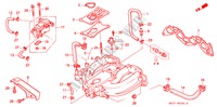 MULTIPLE DE ADMISION(PGM FI) (SOHC) para Honda CIVIC LSI 3 Puertas 5 velocidades manual 1995