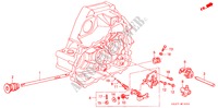 VARILLA DE CAMBIO/RETEN DE CAMBIO (DOHC VTEC) para Honda CIVIC VTI 3 Puertas 5 velocidades manual 1995