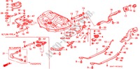 TANQUE DE COMBUSTIBLE(2WD) para Honda CIVIC LSI 4 Puertas 5 velocidades manual 1994