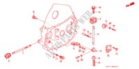 VARILLA DE CAMBIO/RETEN DE CAMBIO (SOHC) para Honda CIVIC LSI 4 Puertas 5 velocidades manual 1994