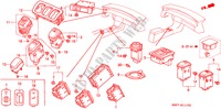 INTERRUPTOR(1) para Honda PRELUDE DOHC VTEC 2 Puertas 5 velocidades manual 1993