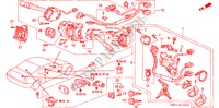 INTERRUPTOR COMBINACION(2) para Honda PRELUDE 2.3I 2 Puertas 5 velocidades manual 1995