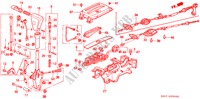 PALANCA SELECTORA(1) para Honda PRELUDE 2.3I 2 Puertas 4 velocidades automática 1992