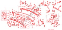 PANEL DE INSTRUMENTO(1) para Honda PRELUDE DOHC VTEC 2 Puertas 5 velocidades manual 1993