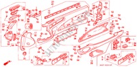 RECUBRIMIENTO DE PUERTA para Honda PRELUDE DOHC VTEC 2 Puertas 5 velocidades manual 1993