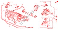 CUERPO MARIPOSA GASES(SOHC) ('97) para Honda CIVIC 1.4I 5 Puertas 5 velocidades manual 1997