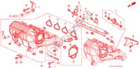 MULTIPLE DE ADMISION (SOHC) ('97) para Honda CIVIC 1.4I 5 Puertas 5 velocidades manual 1997