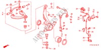 CHARNELA para Honda CIVIC 2.0ITD 5 Puertas 5 velocidades manual 2000