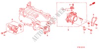 CUERPO MARIPOSA GASES (DOHC VTEC) para Honda CIVIC VTI 5 Puertas 5 velocidades manual 1999