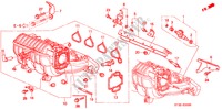 MULTIPLE DE ADMISION(SOHC) para Honda CIVIC 1.4IS 5 Puertas 5 velocidades manual 1999