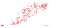 TUBERIA DE ESCAPE (1.5L SOHC VTEC) para Honda CIVIC 1.5I          90PS 5 Puertas 5 velocidades manual 1999