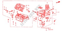 UNIDAD DE CALENTADOR(LH) para Honda CIVIC 1.4IS       L.P.G. 5 Puertas 5 velocidades manual 1999