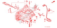 ALOJAMIENTO TRANSMISION para Honda INTEGRA TYPE R 3 Puertas 5 velocidades manual 1999