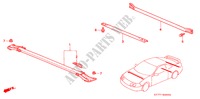 BARRA TORRE DE DELANTERA/ BARRA ANTIAPROXIMACION para Honda INTEGRA TYPE R 3 Puertas 5 velocidades manual 1998