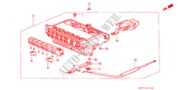 CONTROL DE CALEFACTOR para Honda INTEGRA TYPE R 3 Puertas 5 velocidades manual 1998
