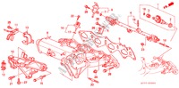 MULTIPLE DE ADMISION para Honda INTEGRA TYPE R 3 Puertas 5 velocidades manual 2000