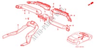 CONDUCTO DE CALEFACTOR(LH) para Honda ACCORD COUPE 2.0IES 2 Puertas 5 velocidades manual 1994