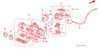 CONTROL DE CALEFACTOR para Honda ACCORD AERODECK 2.2IES 5 Puertas 4 velocidades automática 1994