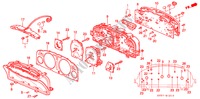 INDICADOR DE COMBINACION (COMPONENTES) para Honda ACCORD AERODECK 2.2IES 5 Puertas 5 velocidades manual 1997